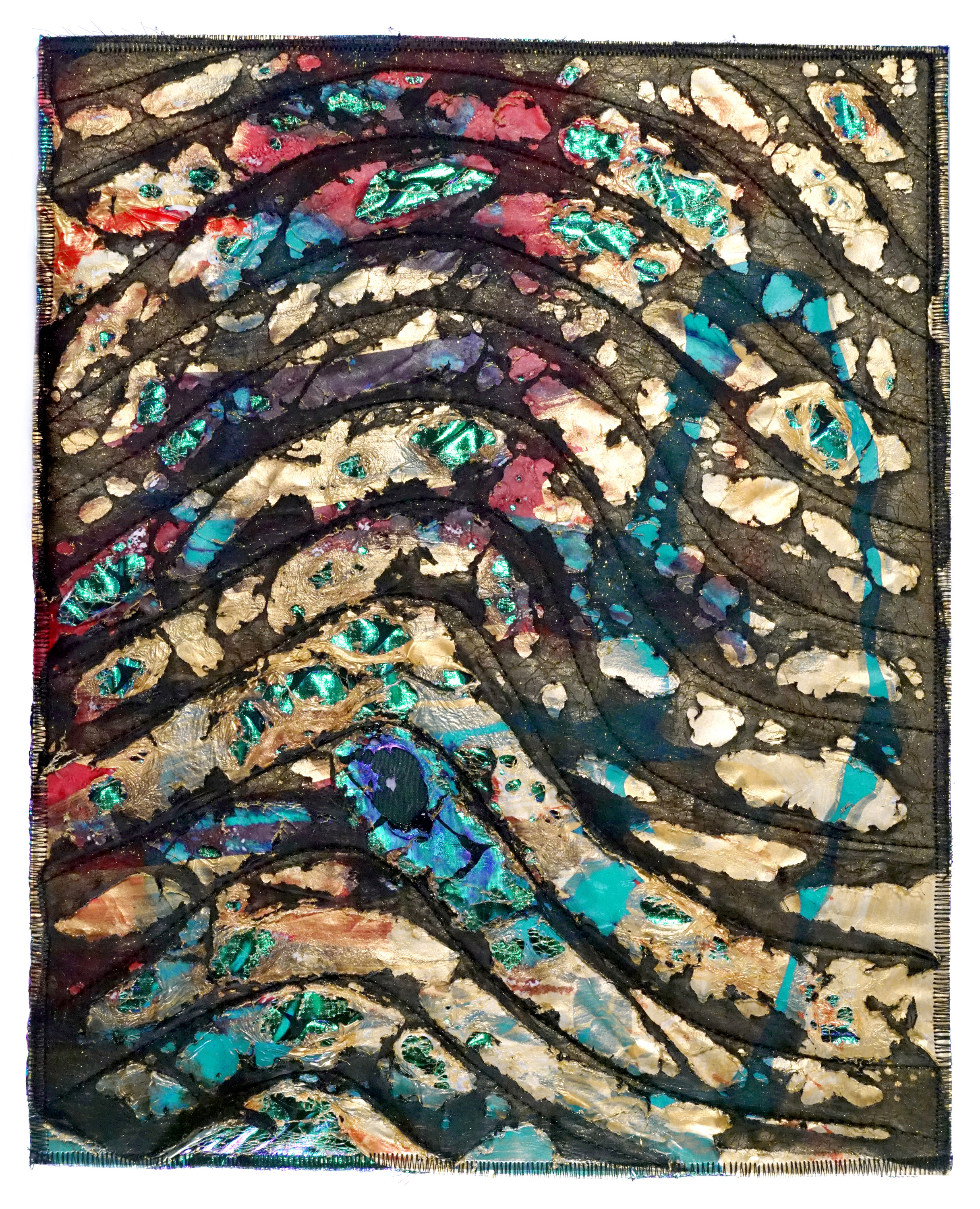 Tyvek Art Quilt #01