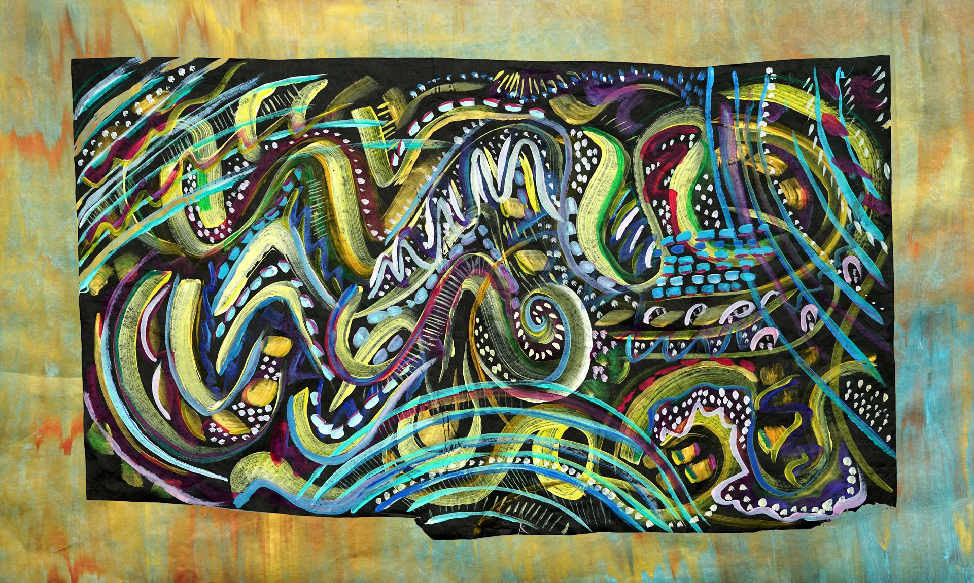 Tyvek Painting #116