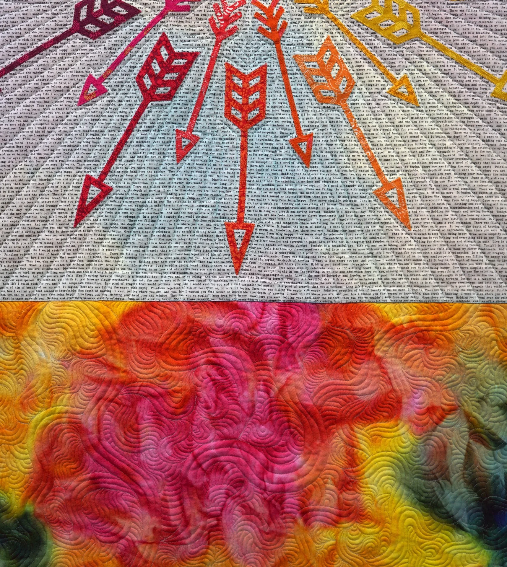 Brigitte's Hippie Quilt - Detail 2