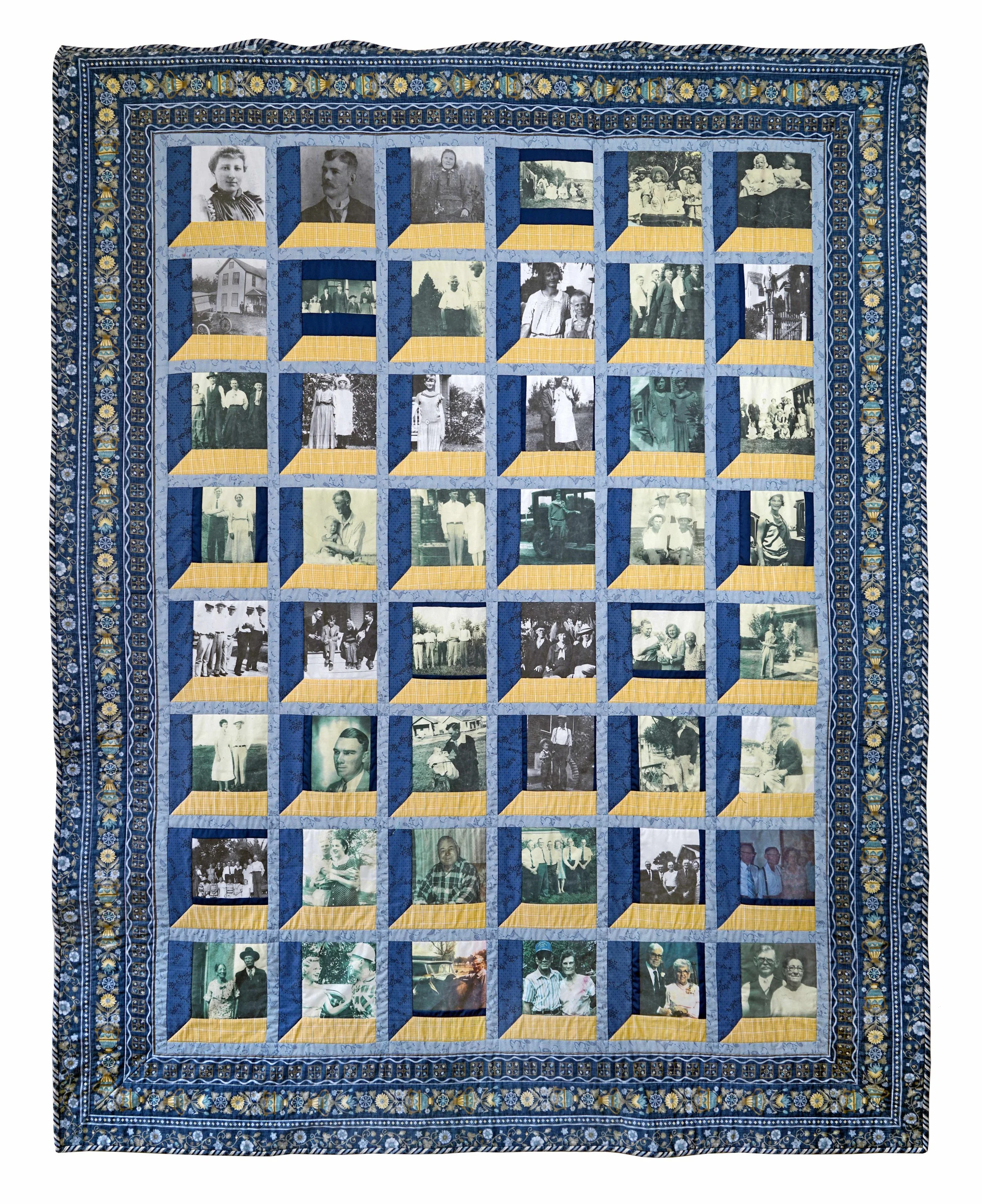 The Lindstrom Boys' and Their Sisters' Quilt