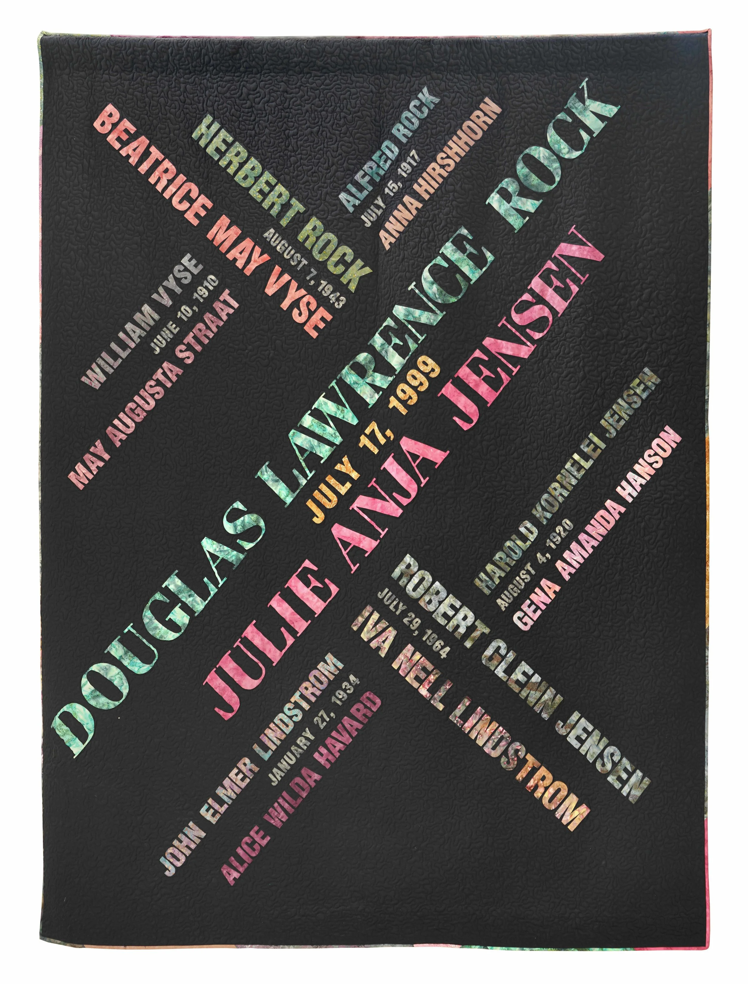 Doug & Julie's Wedding Quilt