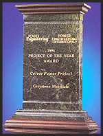 "Project of the Year" presented by Power Engineering/Power Engineering International
