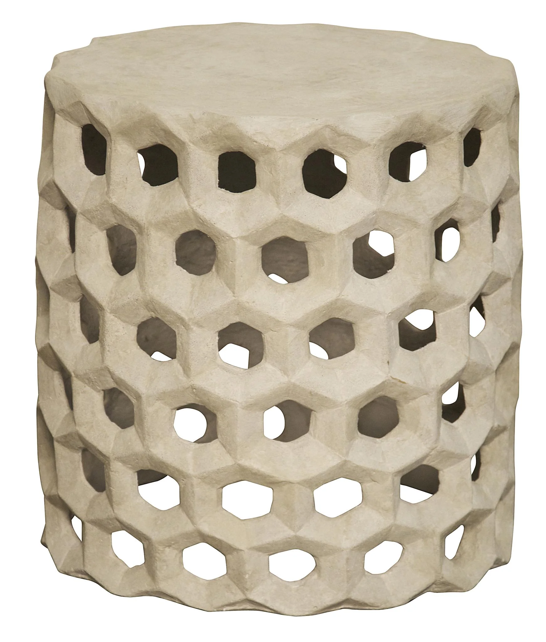 Hive Cement Side Table