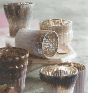 Neutral Lilla Mercury Tealight