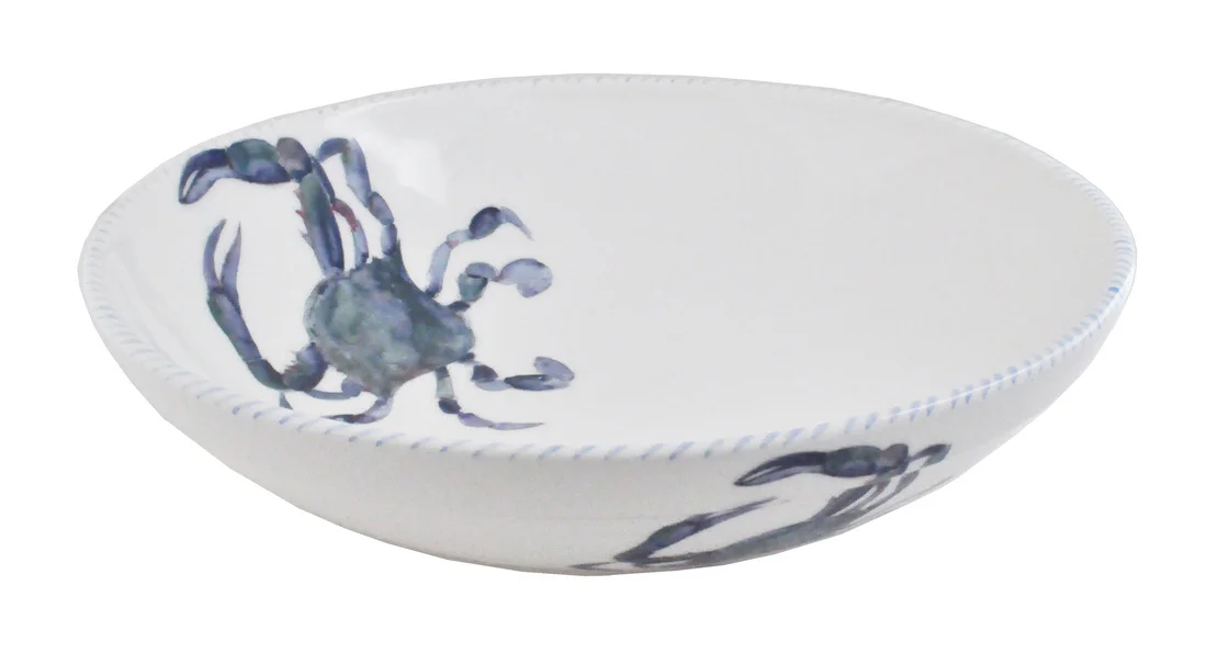 Blue Crab Serving Bowl