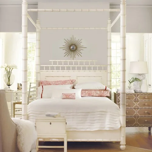 Four Poster Bamboo Bed
