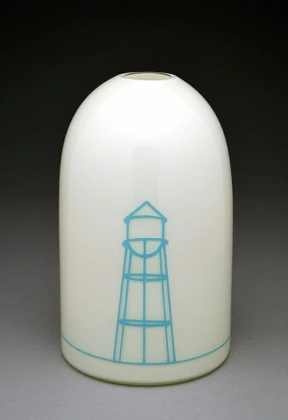 Water Tower Modern Vase
