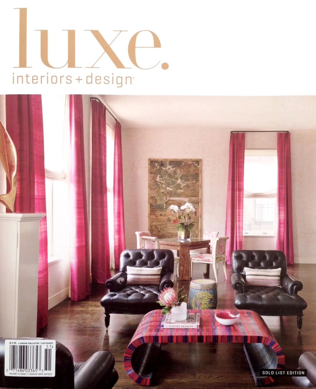 LUXE Interiors + Design, Winter 2015