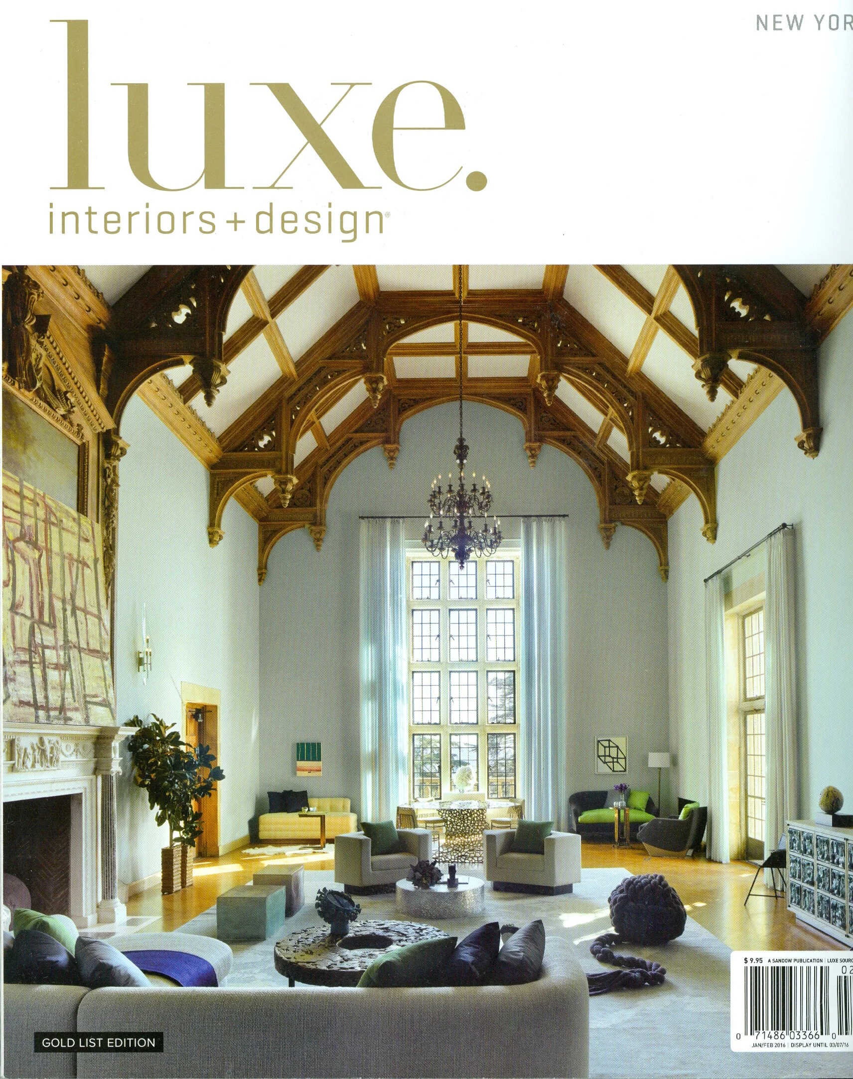 LUXE Interiors + Design, Winter 2016