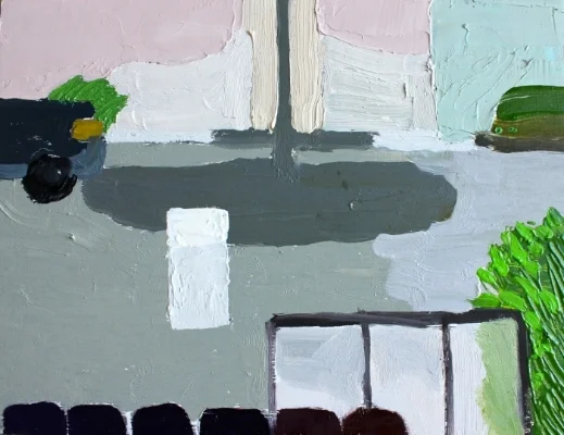 Parked Car and Light