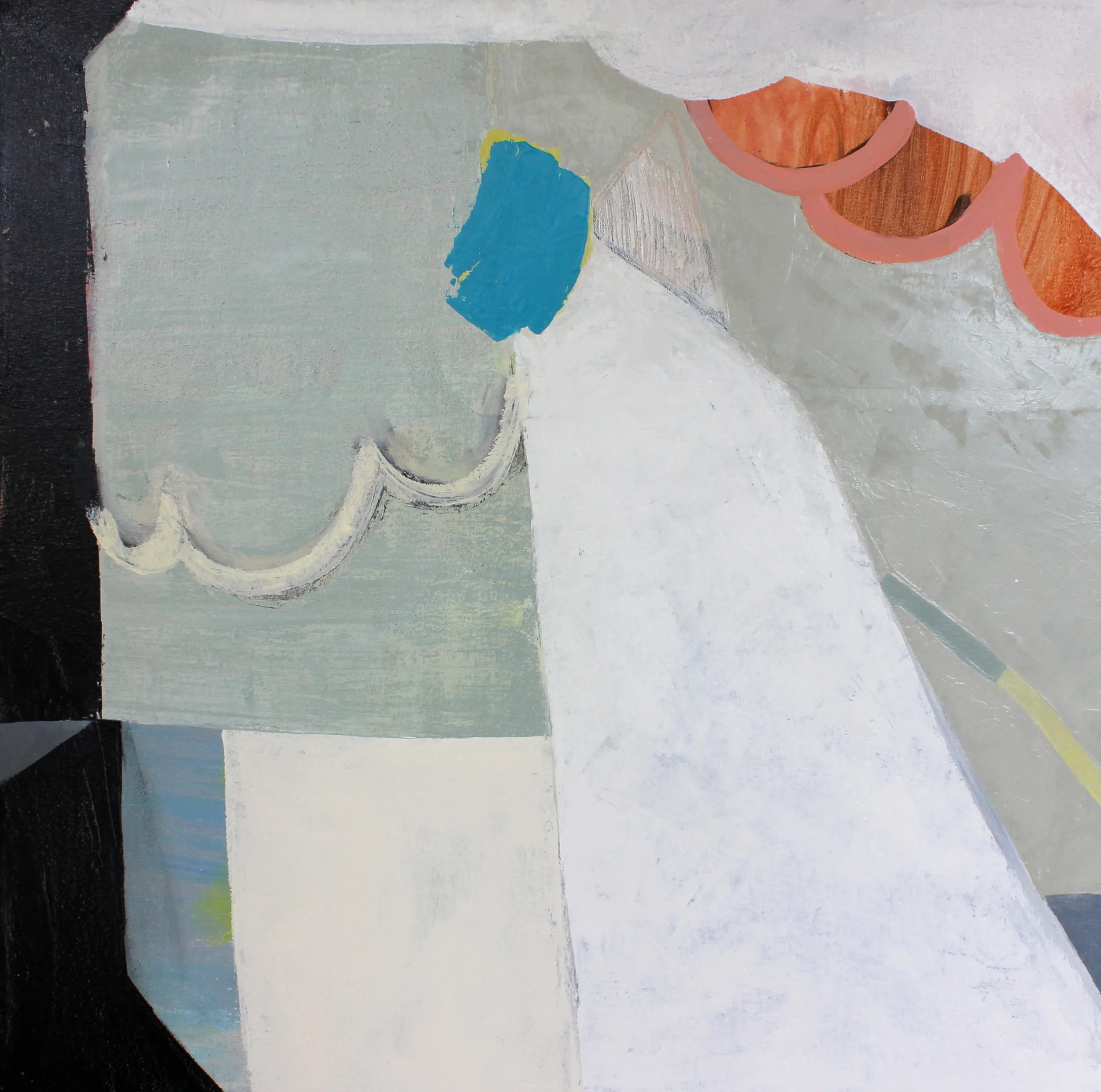 We Sat For An Hour Watching The Snow Fall (sold)