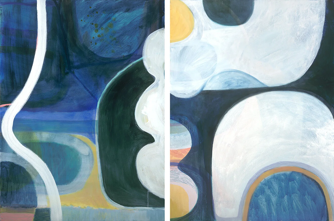 Low Tide Diptych (sold)