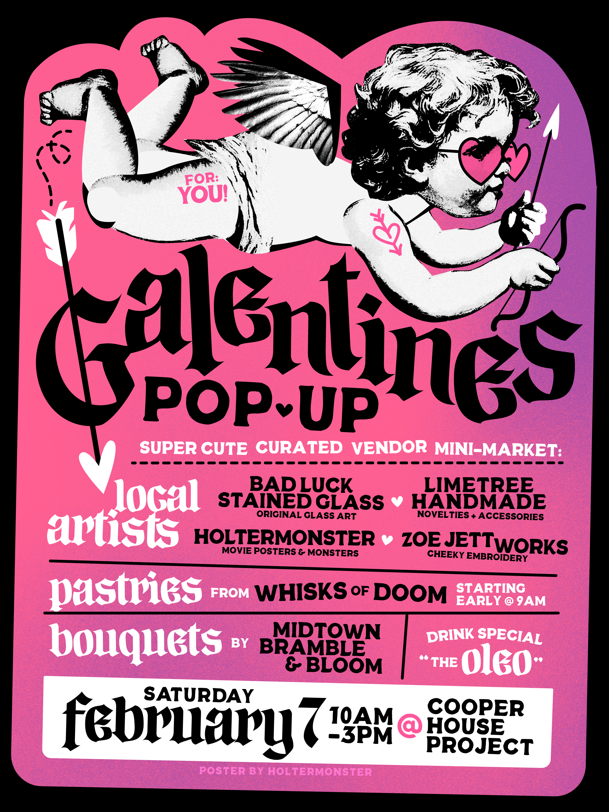 Galentines Pop-Up on 2/7!