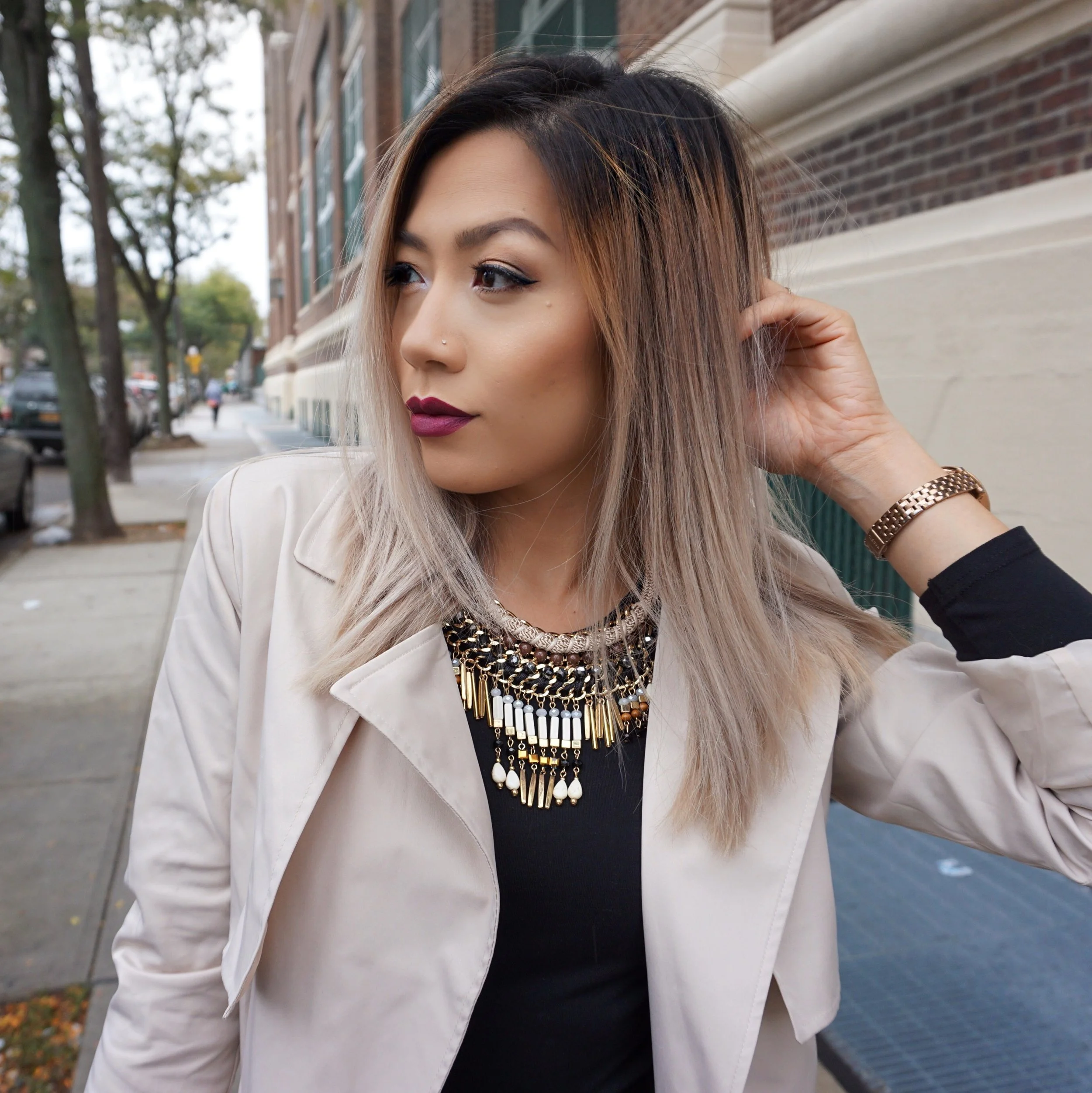 An easy and effortless Fall/Autumn Outfit | Styling a Trench Coat 