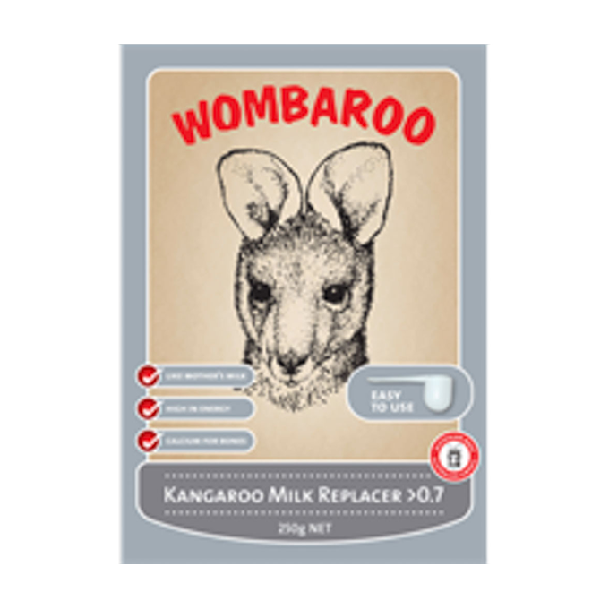 Wombaroo Milk - Kangaroo 0.4 and 0.7
