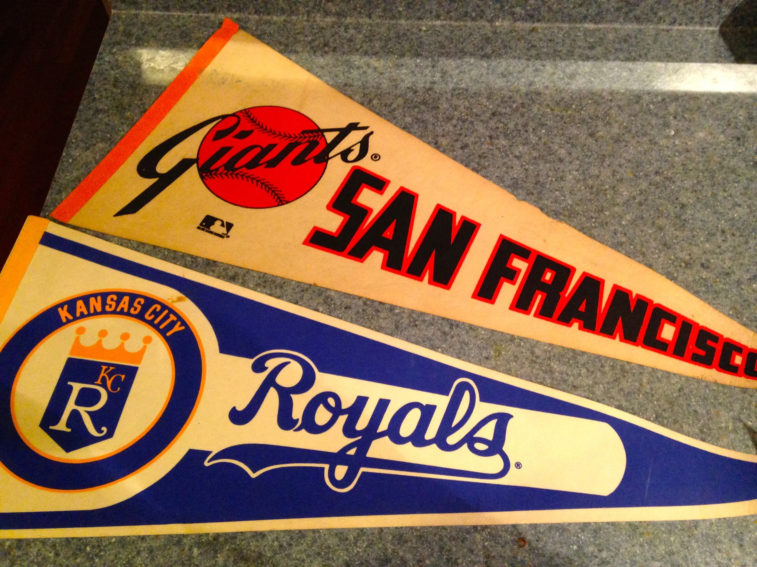 2014 NLCS Champion San Francisco Giants (Pennant c. 1977-1982) v. 2014 ALCS Champion Kansas City Royal (Pennant c. 1982)