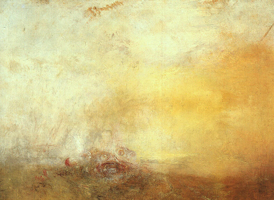 Sunrise with Sea Monsters by J.M.W. Turner