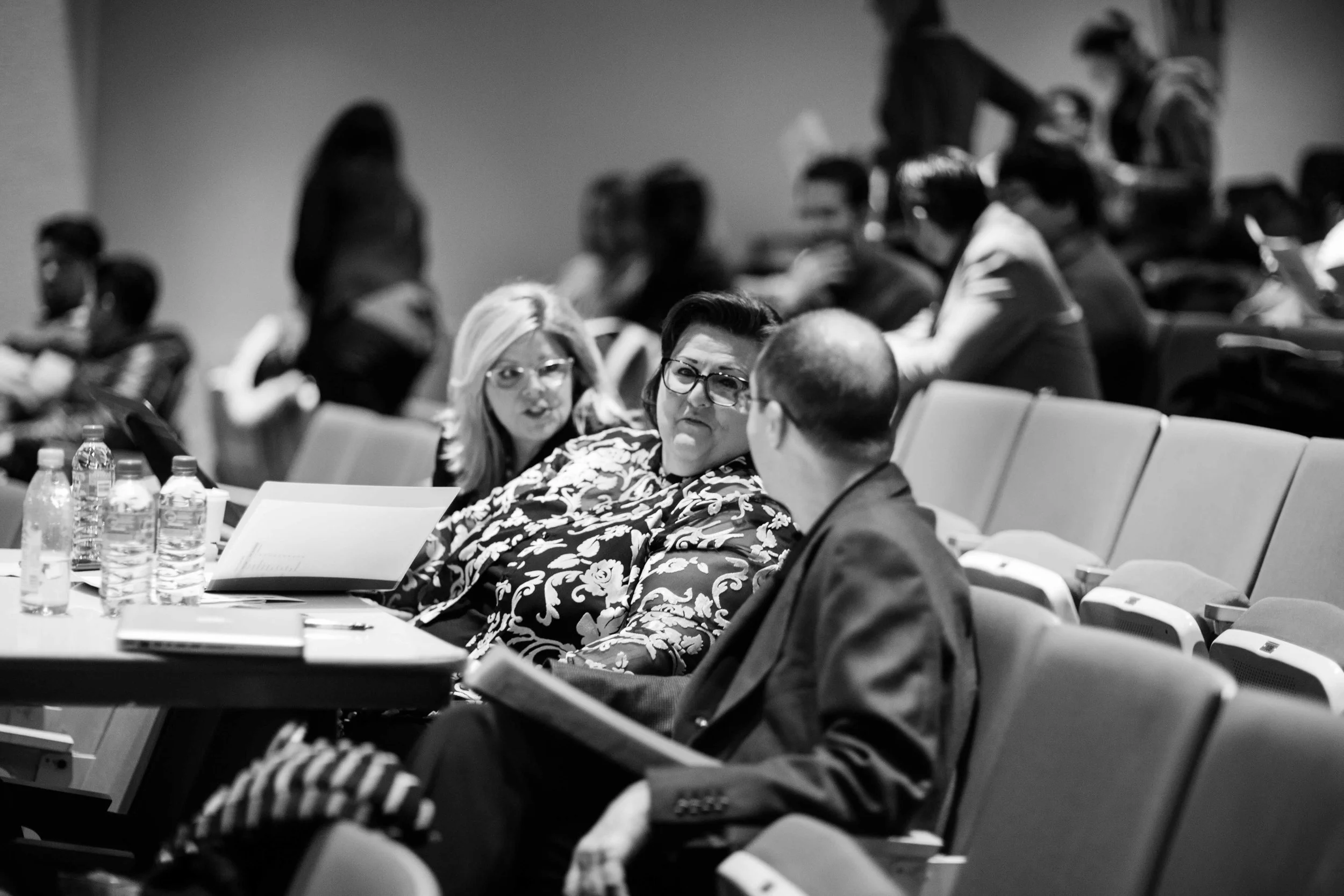 Judges Susan Graham, Gayletha Nichols and Richard Bado