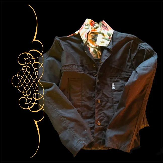 Joey black flower collar jacket.jpg