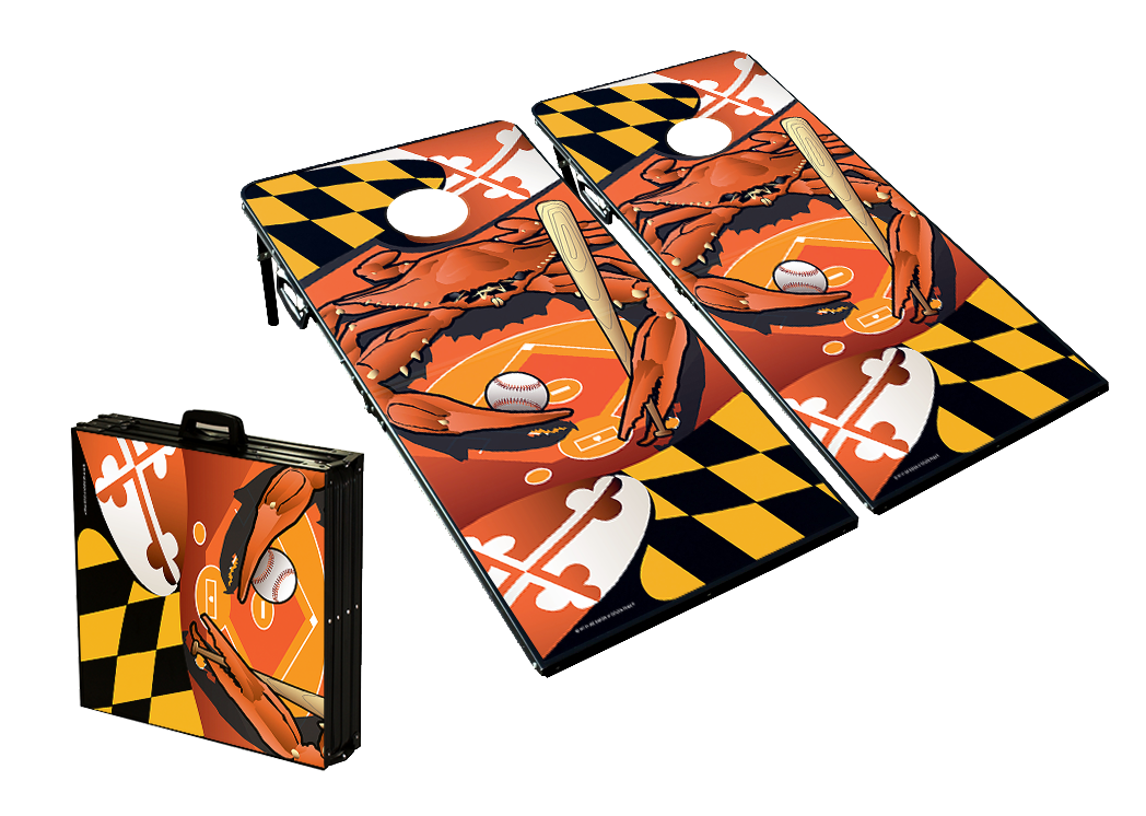 Baltimore orioles baseball meets maryland's famous crab!