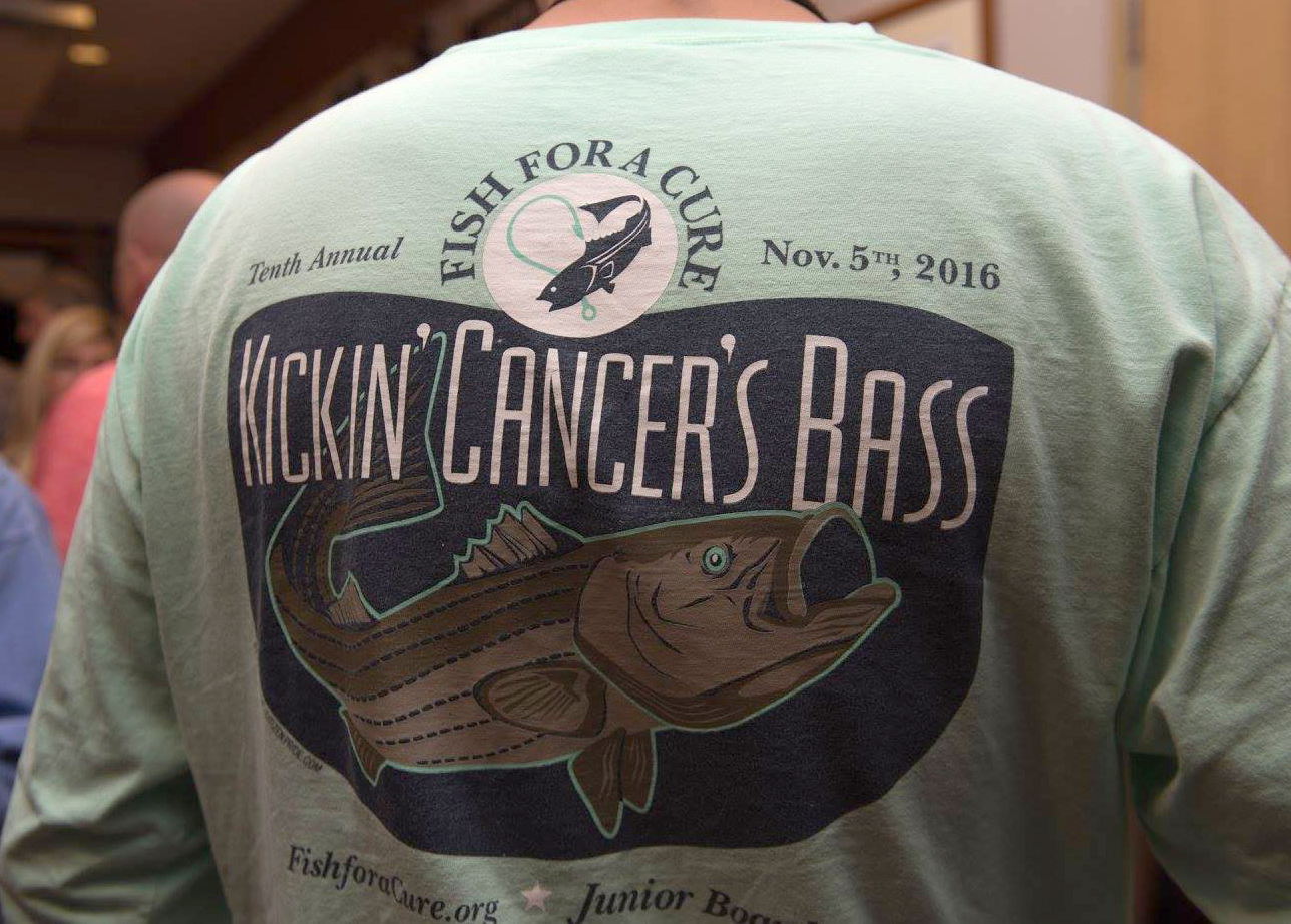 besides the official f4Ac shirts, we also design the yearly "kickin' Cancer's bass" shirts that are sold by the junior board throughout the year.
