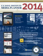 USNI 2014 Media Planner. Designed by JEB Design, as well.