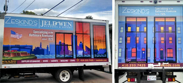 Small Zeskind’s truck illustration by Joe Barsin