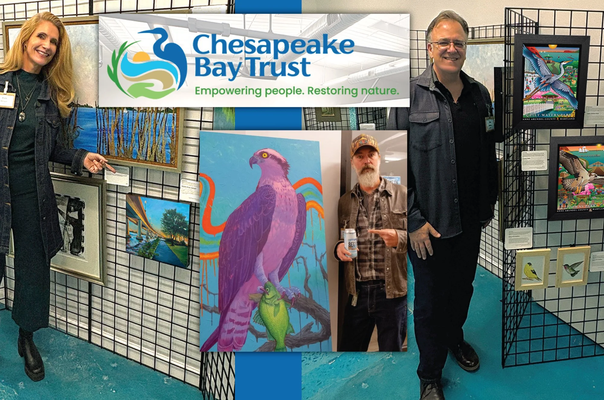 Creative Conservation Celebration @ Chesapeake Bay Trust, Eastport, MD.