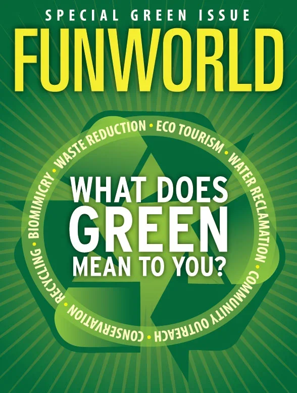 FUNWORLD magazine cover illustration for February 2011