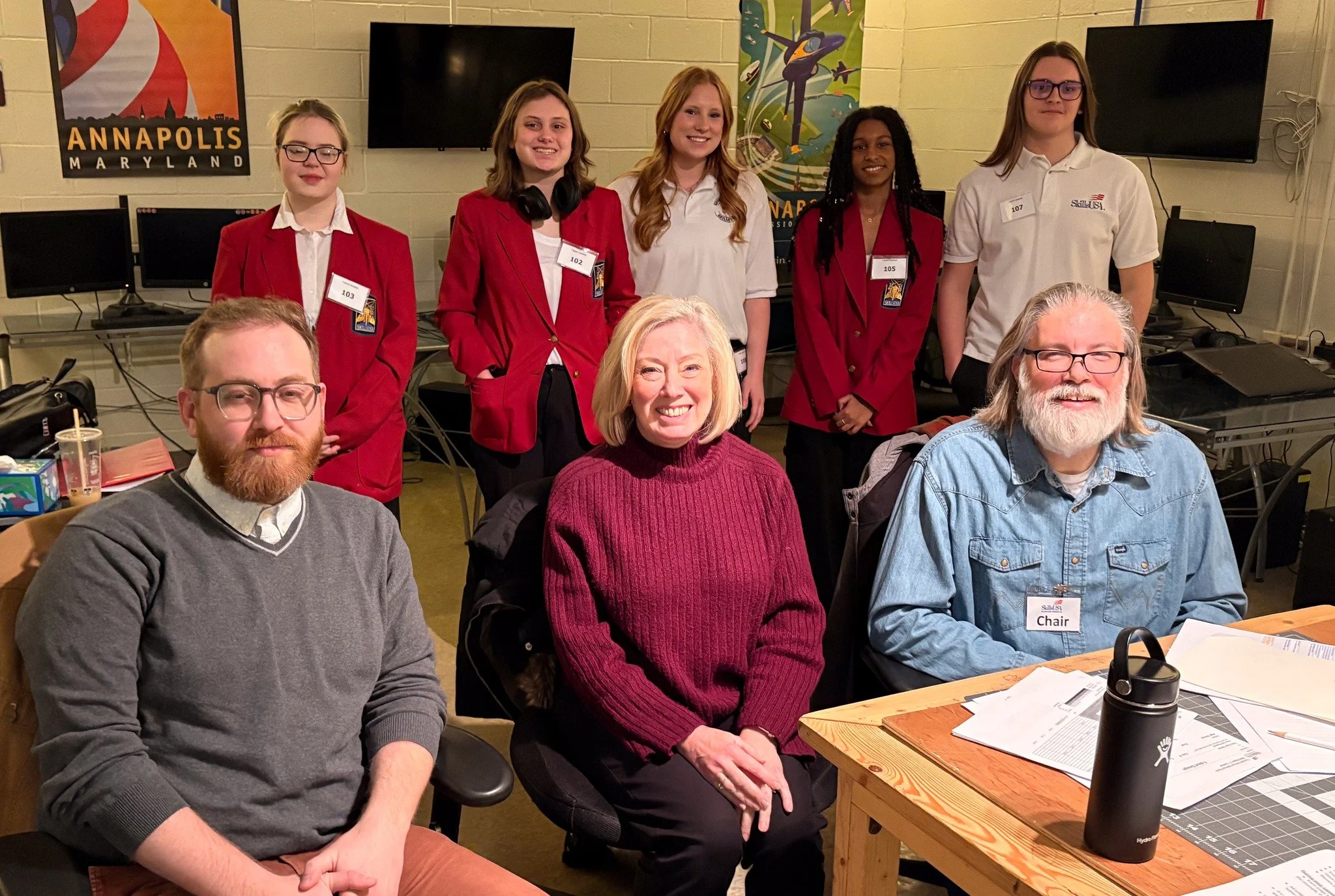 Thank you to Graphic Professionals judging for SkillsUSA at CAT-South