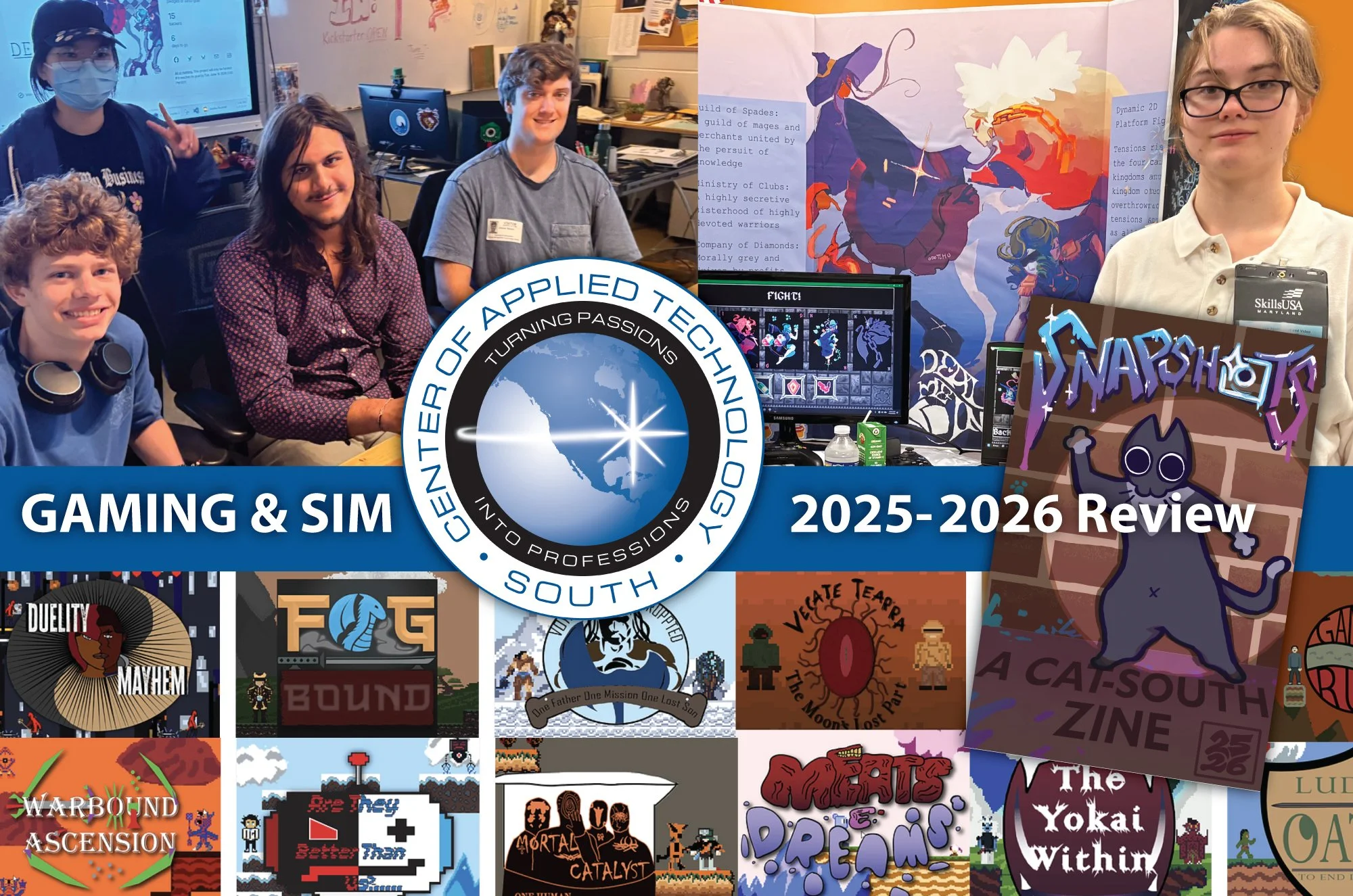 CAT South Gaming &amp; Sim 2025-26 EOY Review