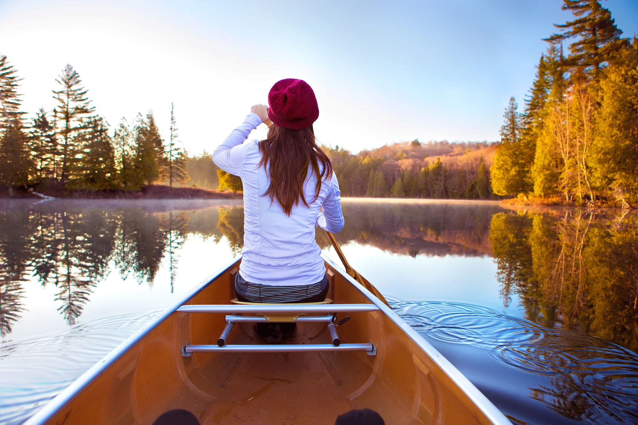 Nicole Paddling
