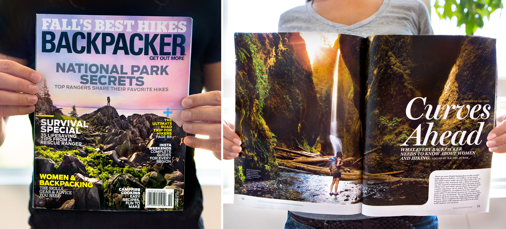 Backpacker Magazine October 2015