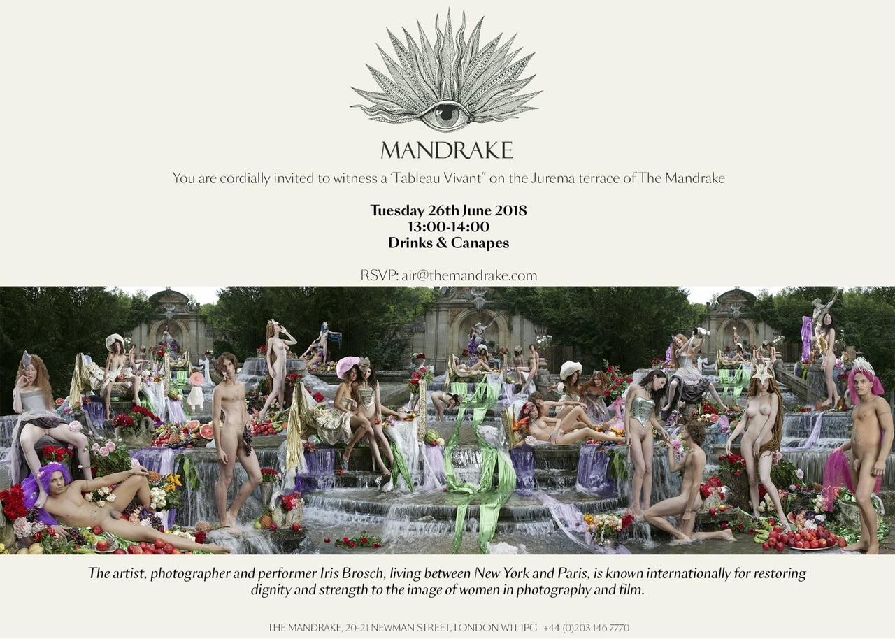 INVITATION for the TABLEAU VIVANT