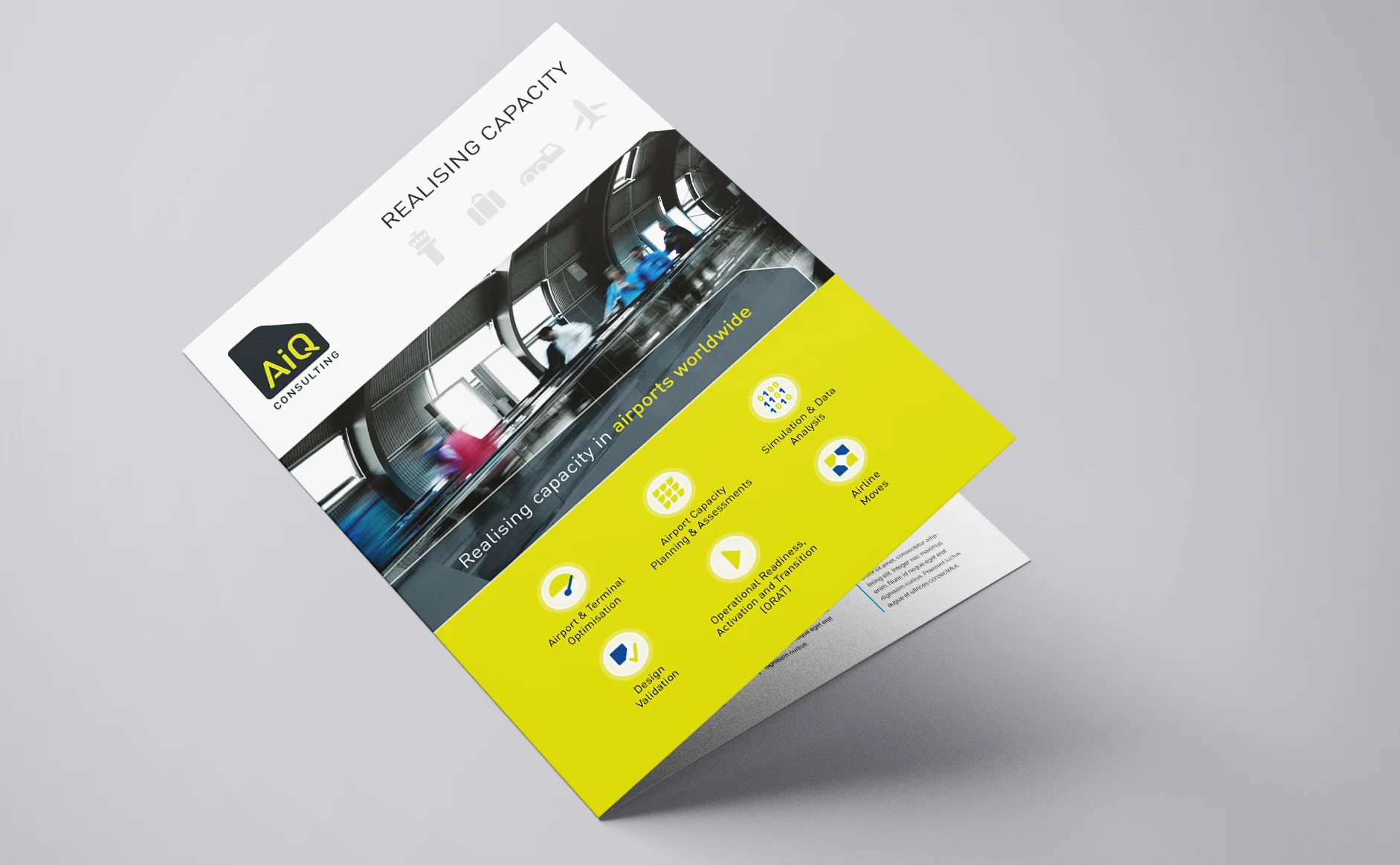 AIQ Consulting collateral design