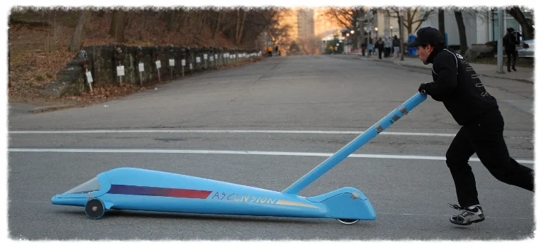 Pushing Ascension off hill 2 into the freeroll section