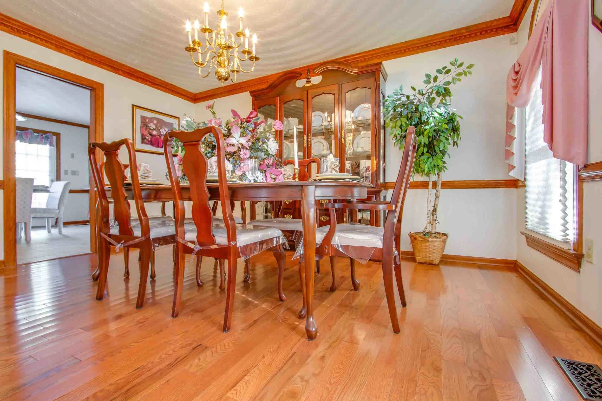 Hardwood floors by Ciprian Construction.