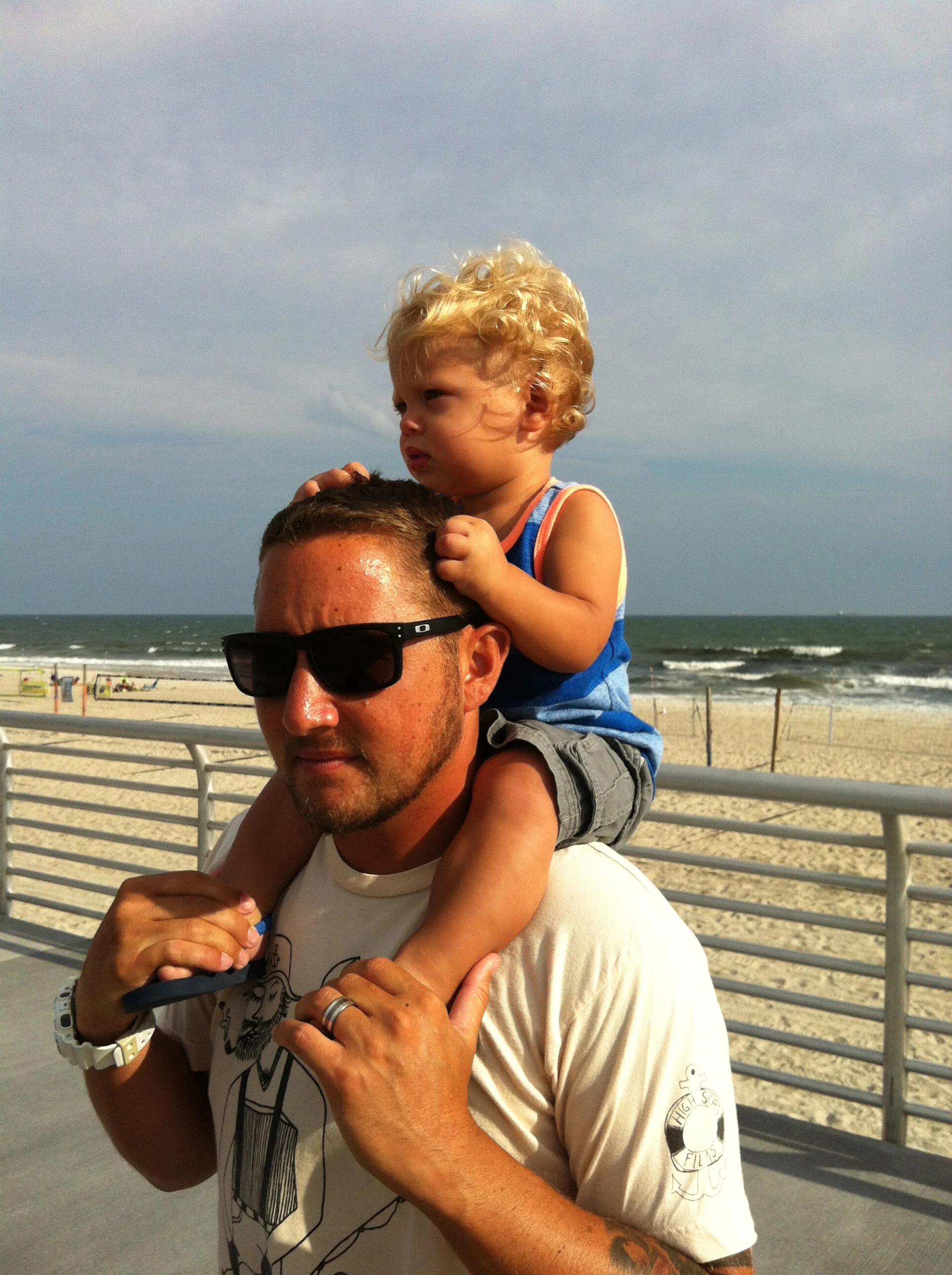 Gene Rogovitz & son Gavin