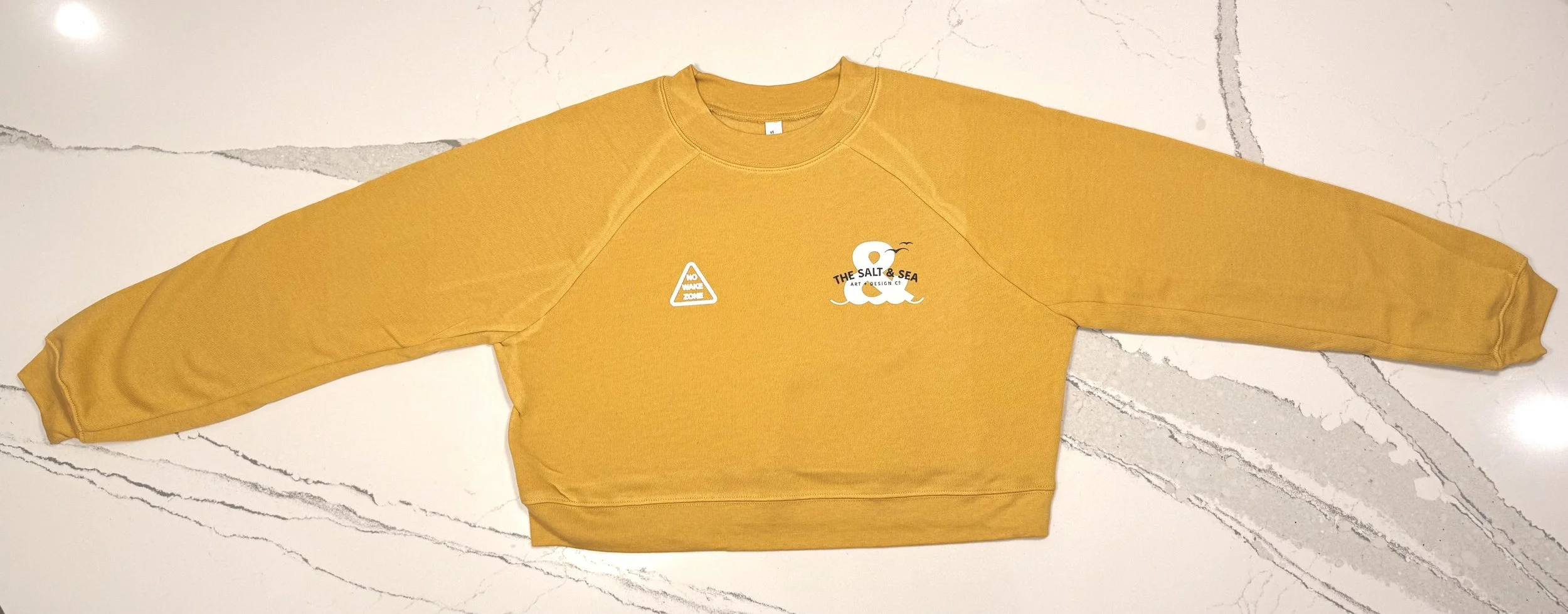 The Women's Cropped Crew Sweatshirt