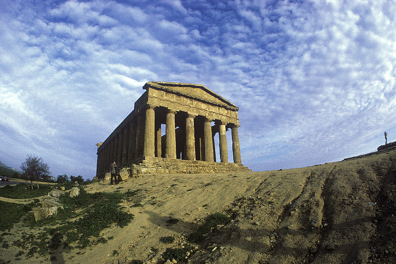 Greek Temple at Agrigento, Sicily