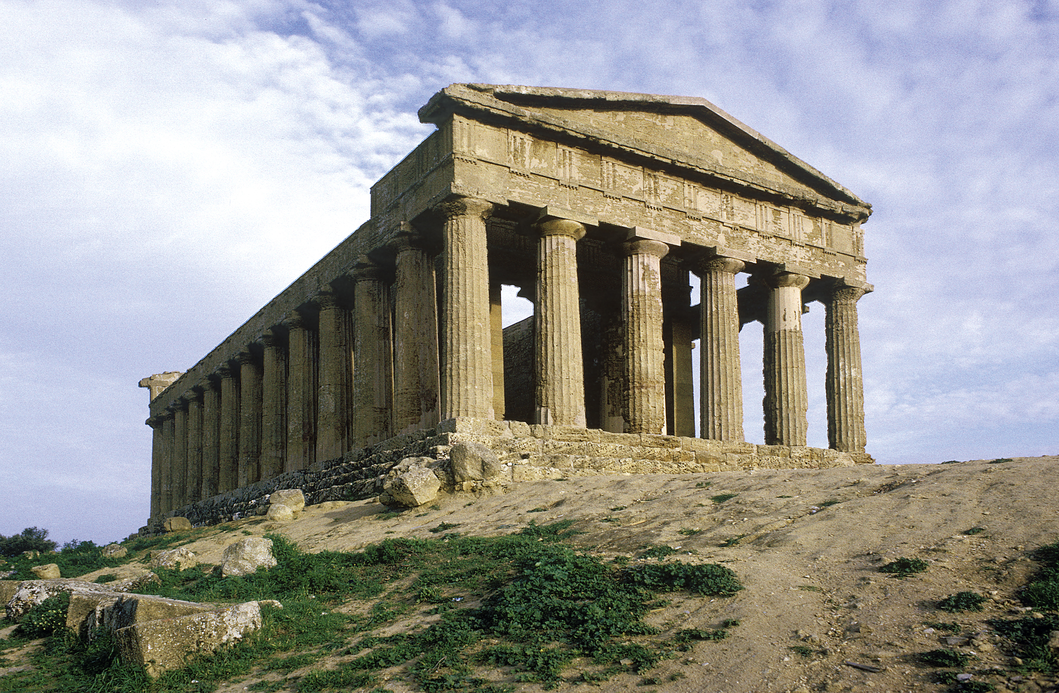Greek Temple at Agrigento, Sicily 1971