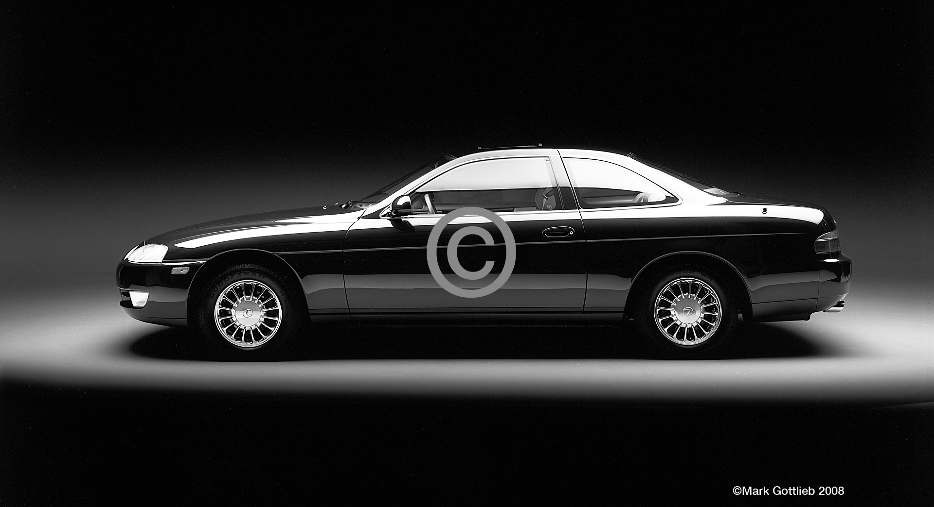  1992 Lexus Coup B&W 