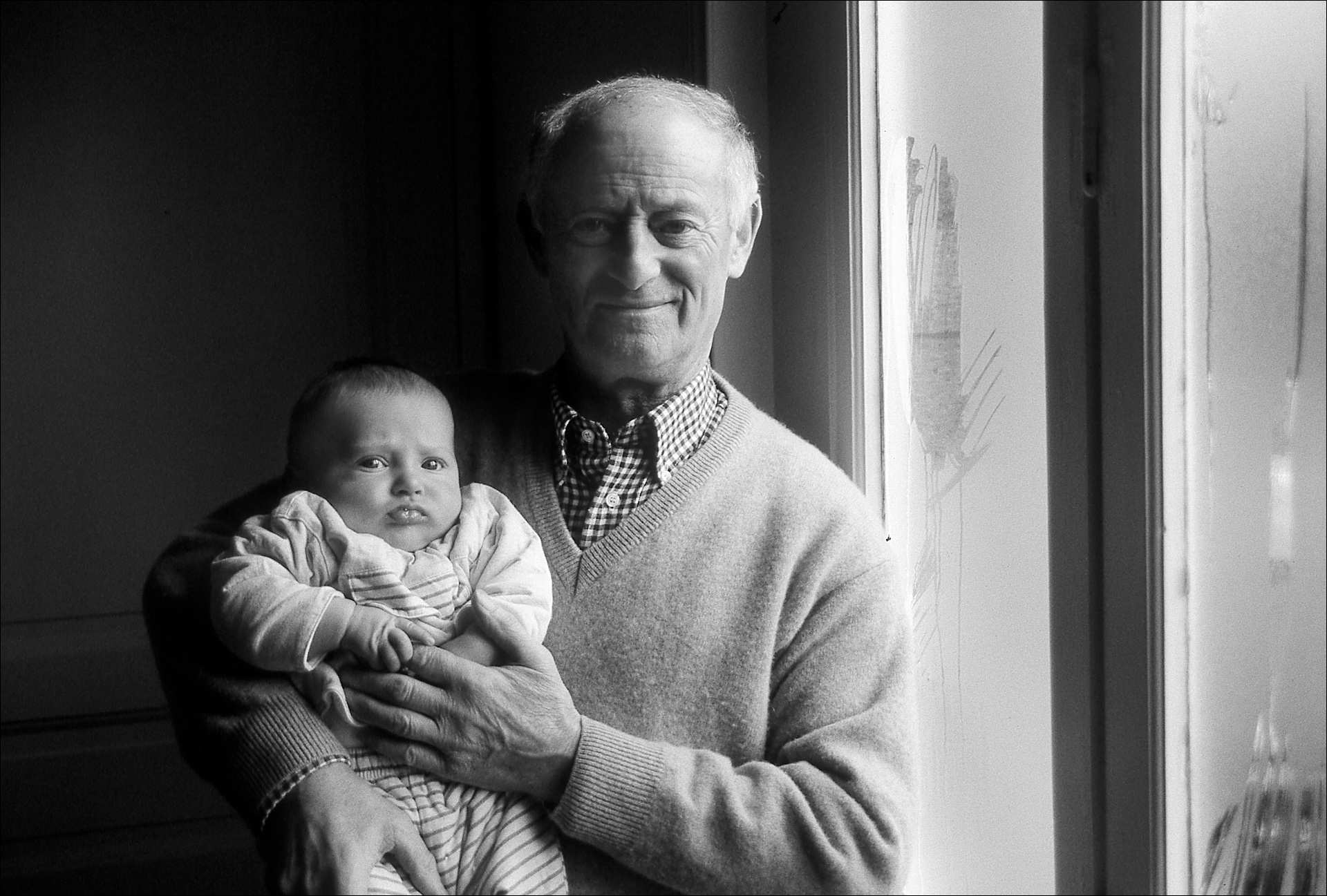 Ugo Bonani (child) Grand Father Ignace Enten, Valenciennes, France, 2002