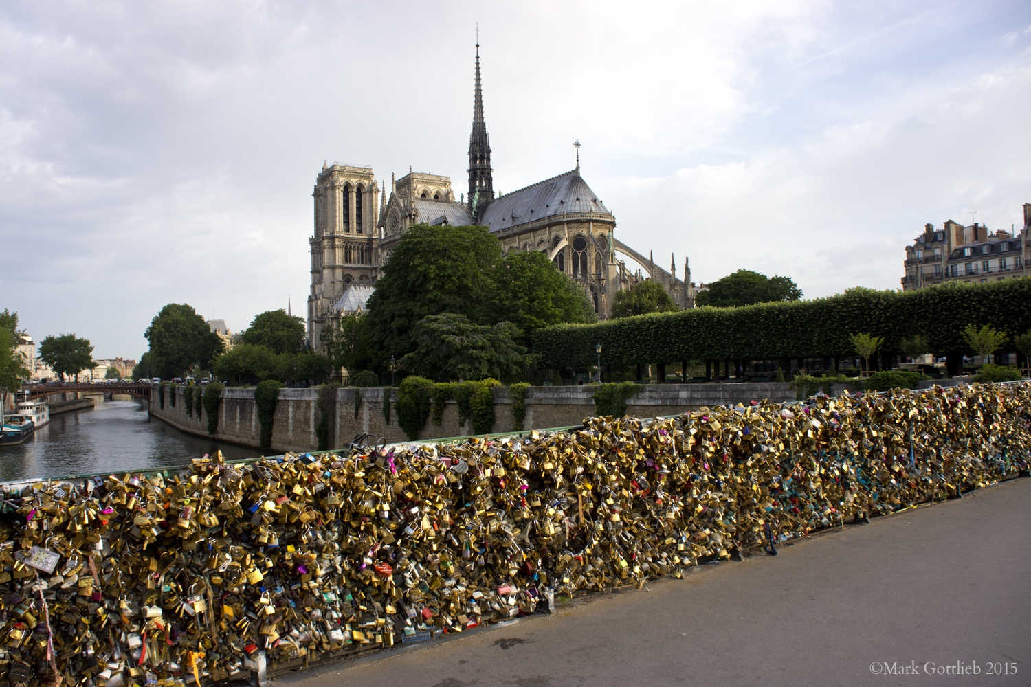Notre Dame, Love Locks 2015
