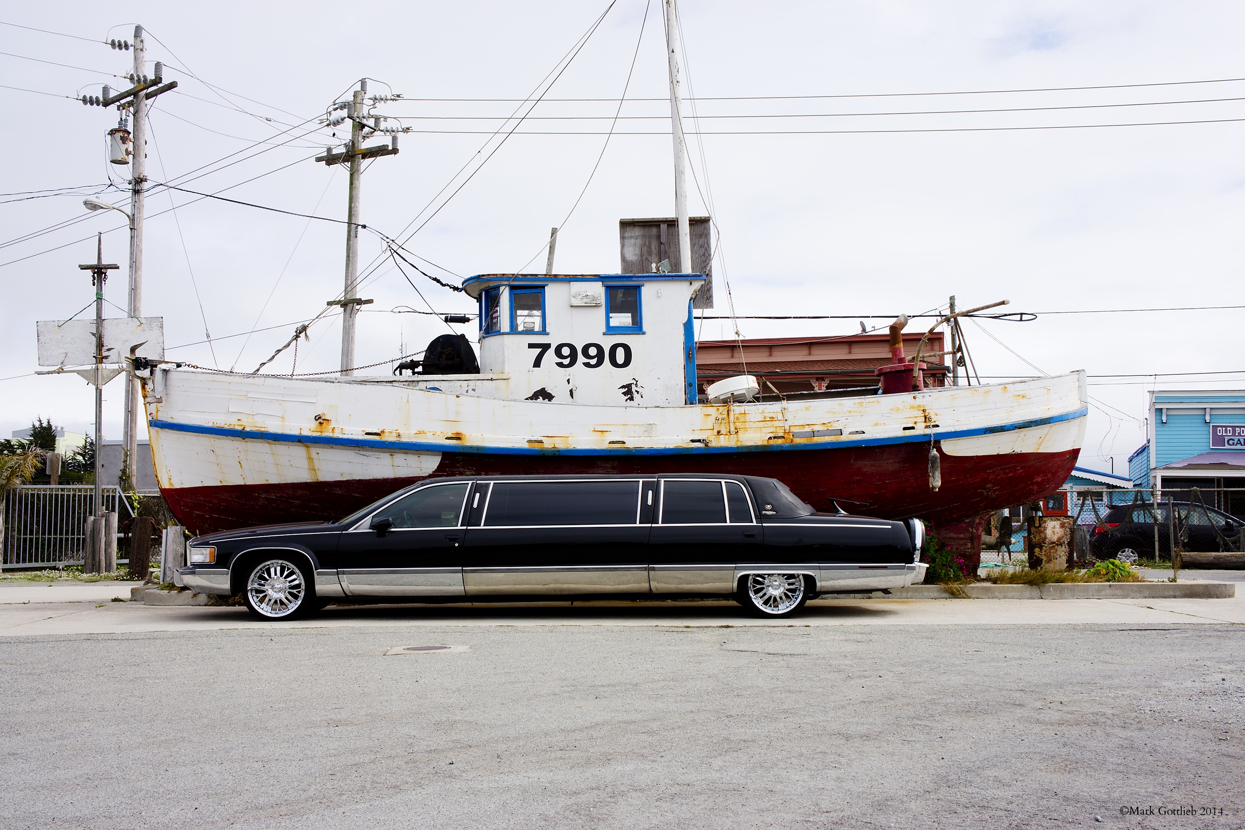 Extended Limo and Fishing Boat
