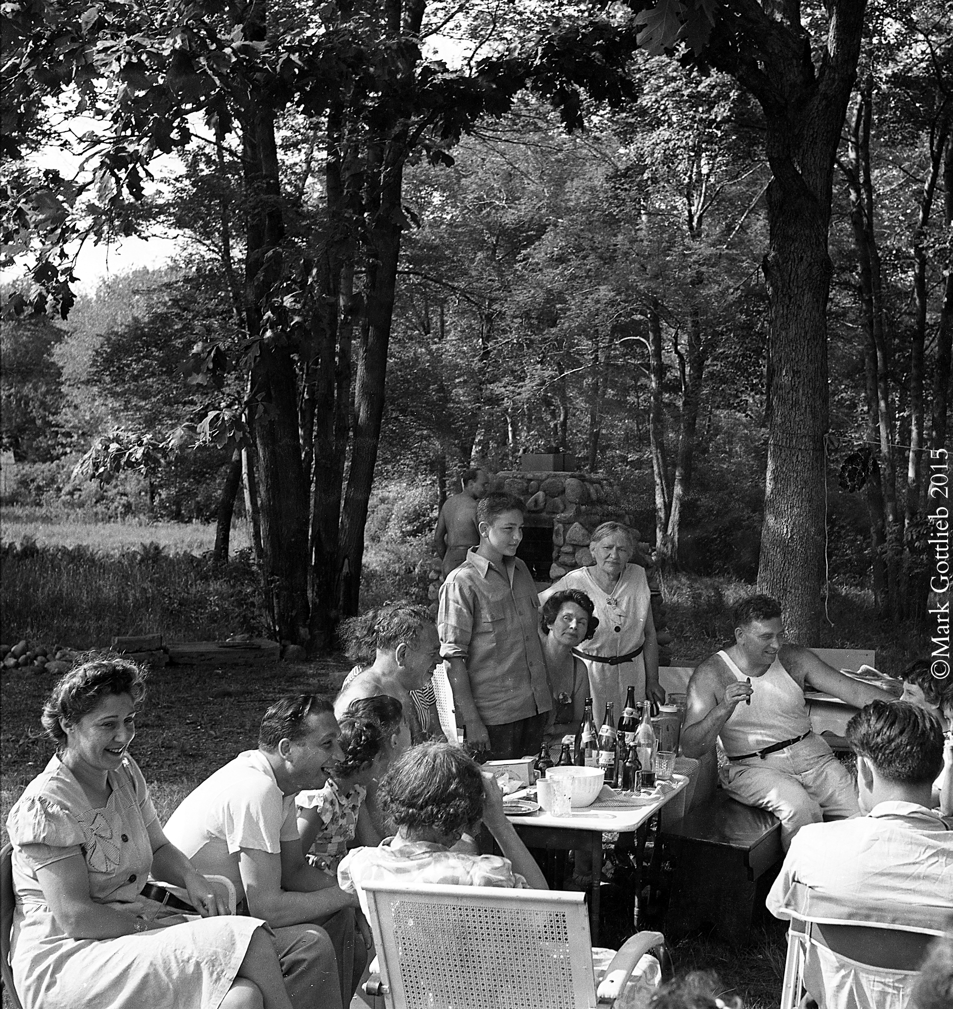 Family Picnic Circa 1950