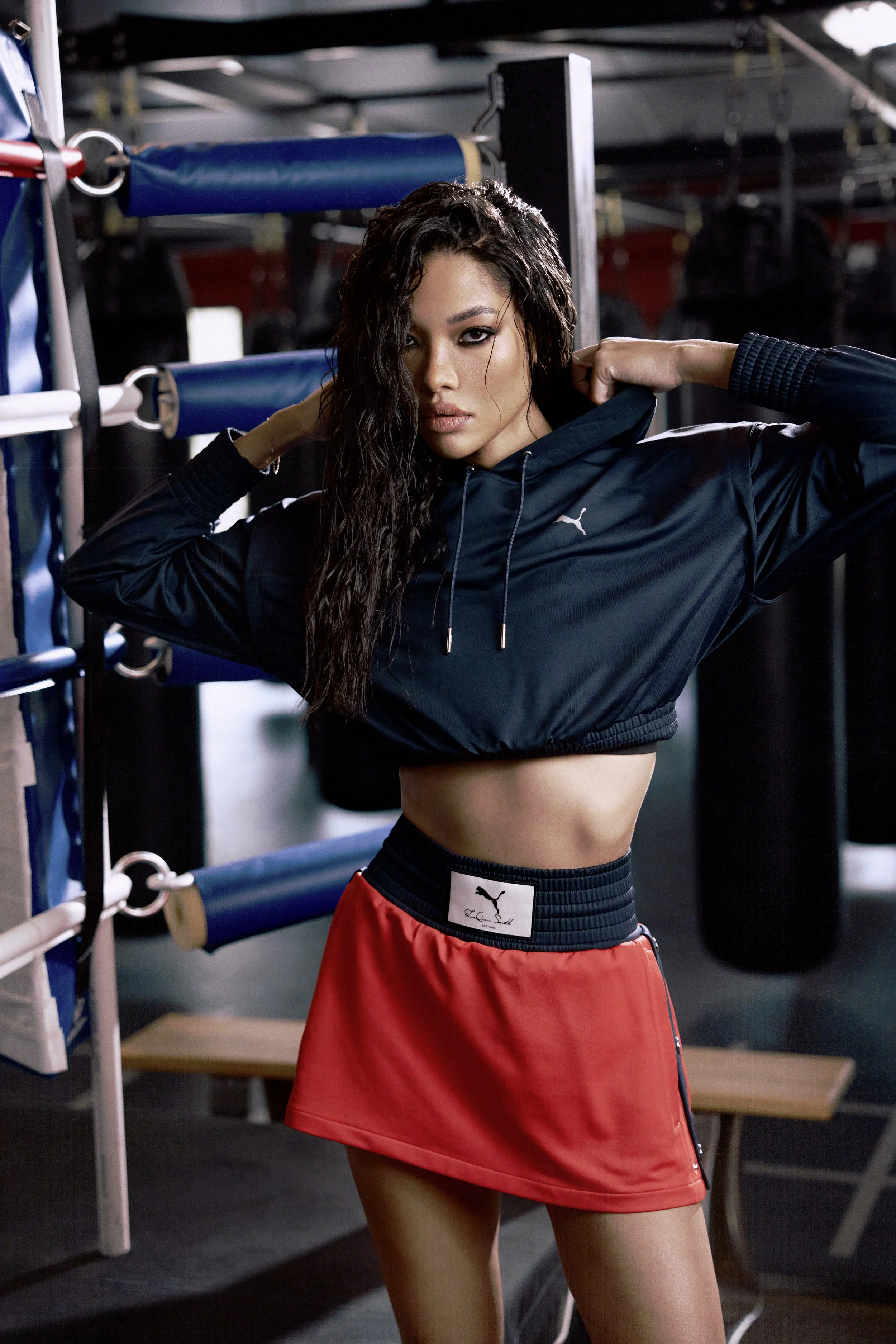 PUMA x LaQuan Smith Collection featuring Ming Lee Simmons