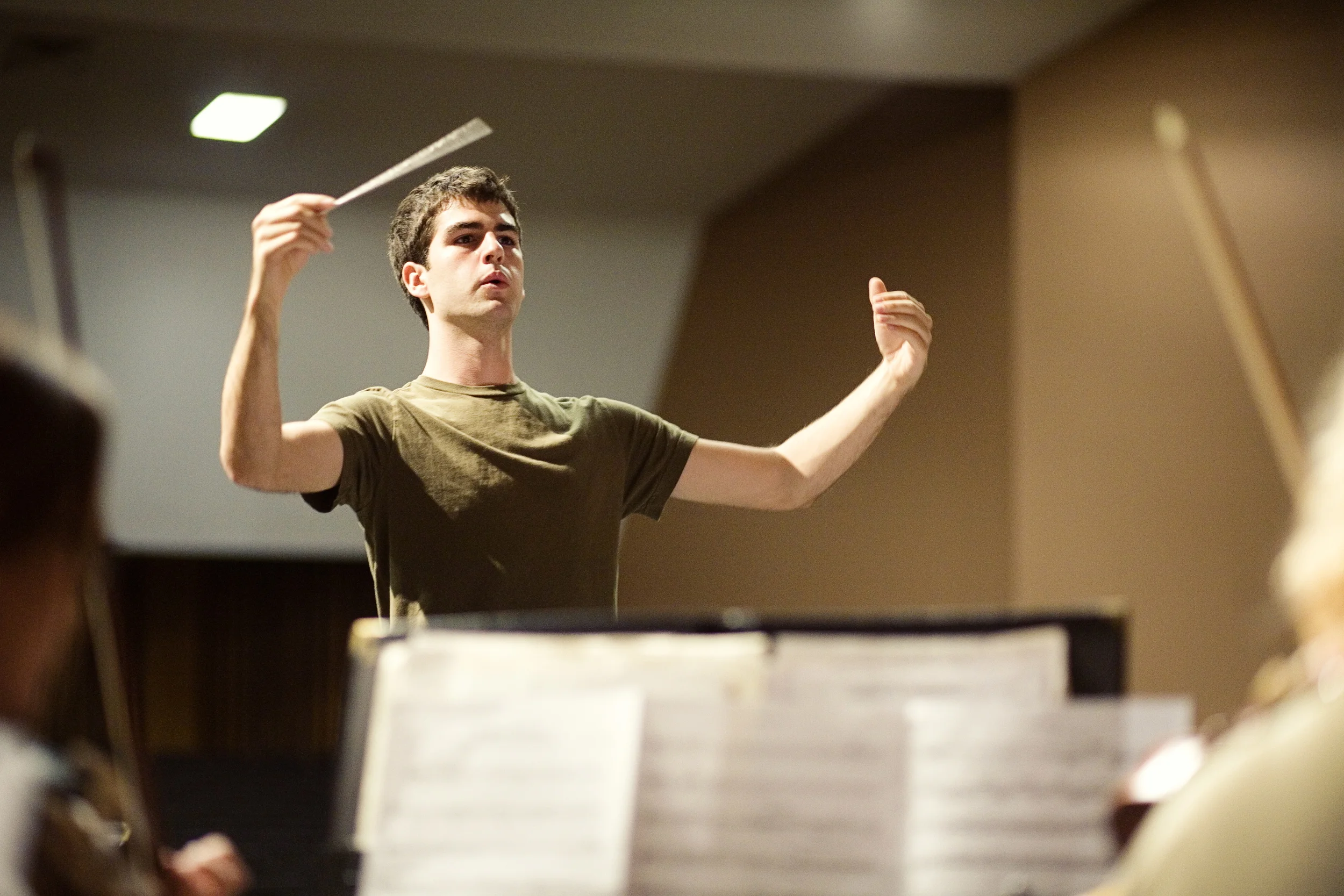 "Strother Portrait" rehearsal