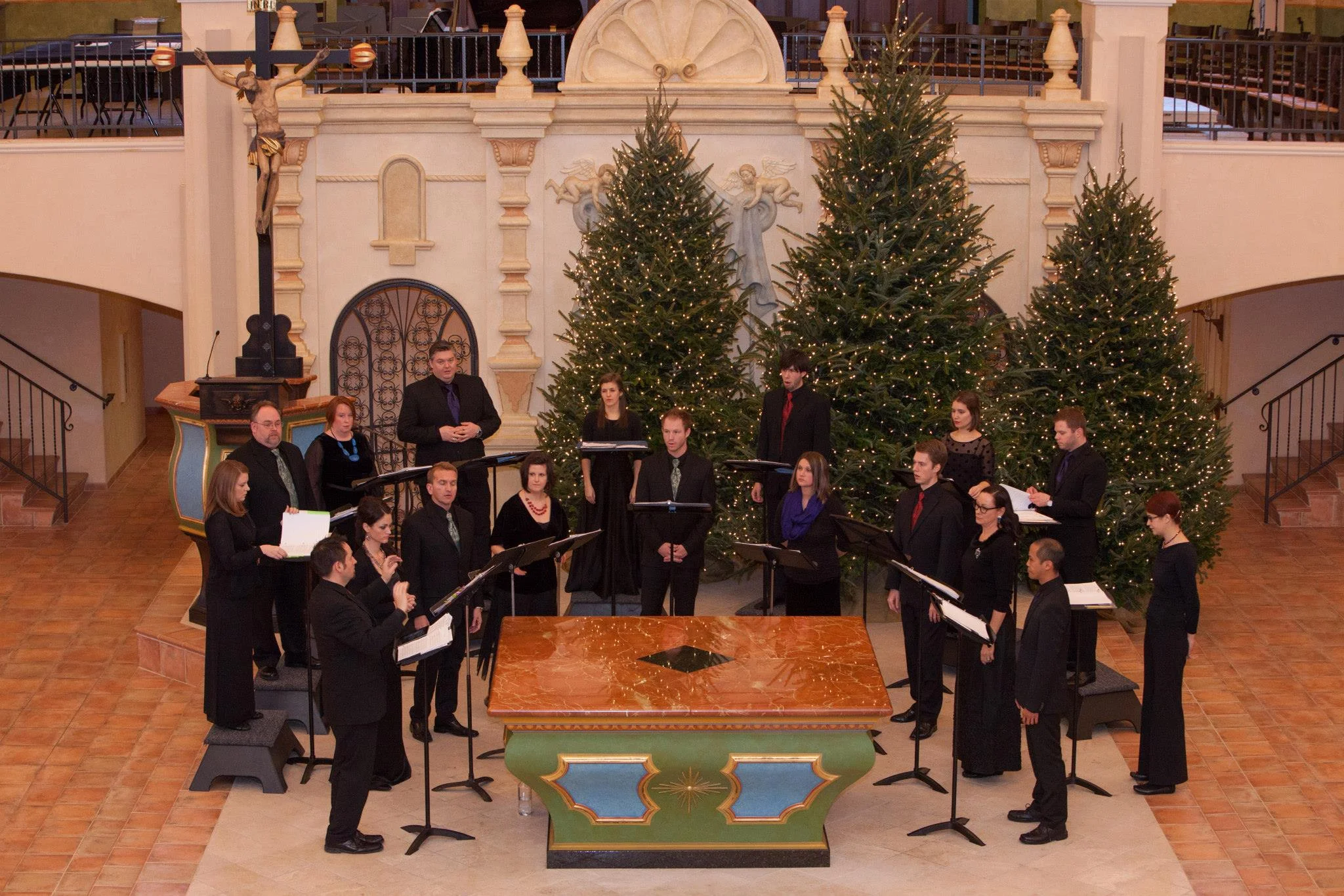 Kantorei of Kansas City performs "There Is a Flower"