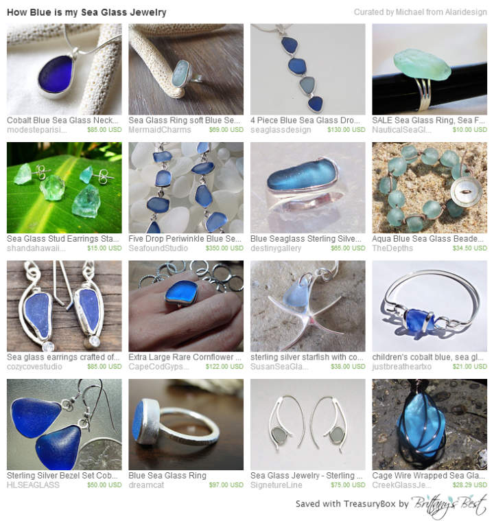 Blue Sea Glass